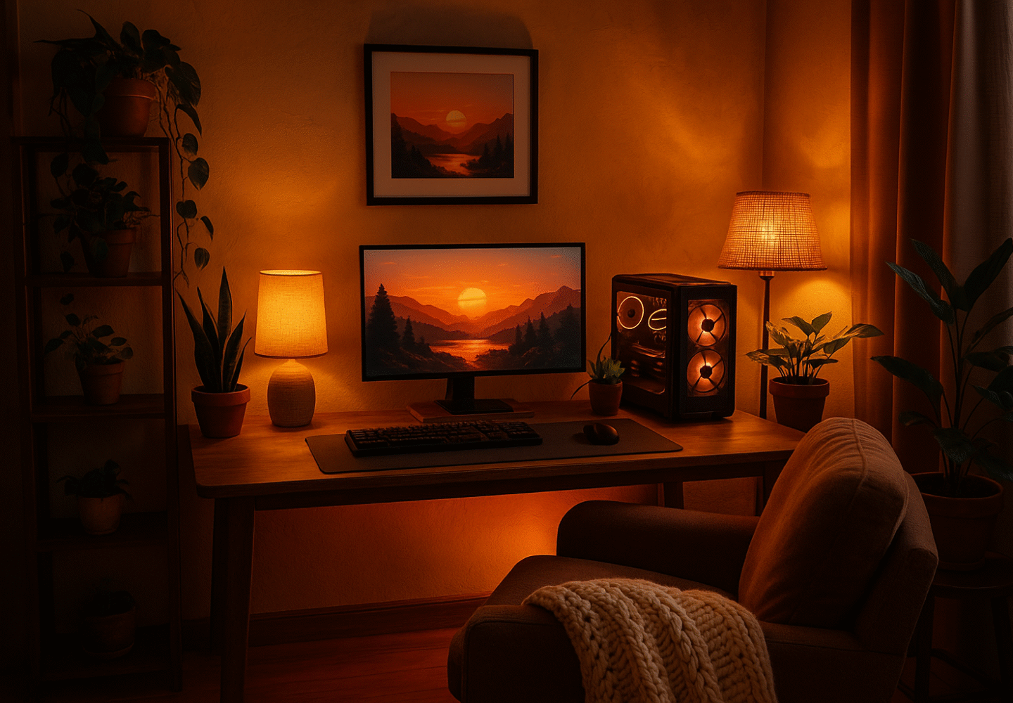 RGB gaming room light