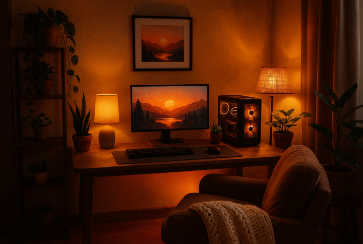 RGB gaming room light