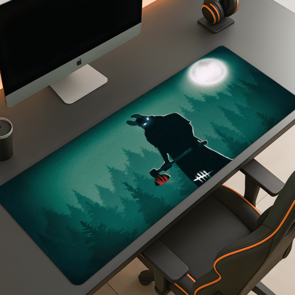 green mouse pad
