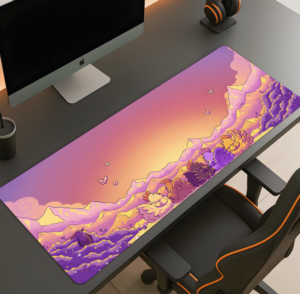 Large Mouse pad Cute  – Desk mat Design 019